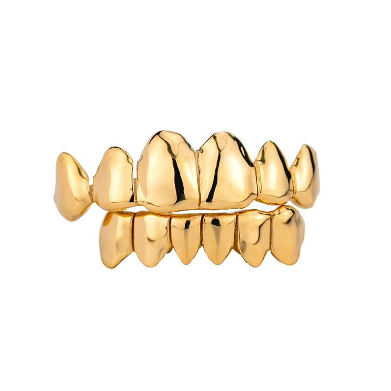 Custom Solid Gold Grillz