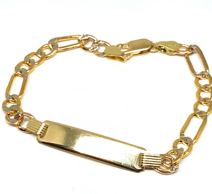 10k Gold Kids (0-8) ID Bracelets