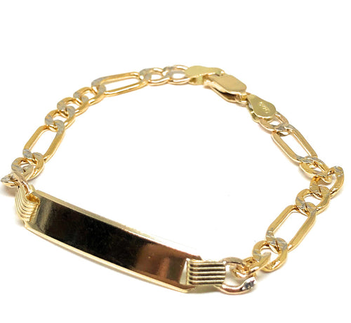 10k Gold Kids (0-8) ID Bracelets